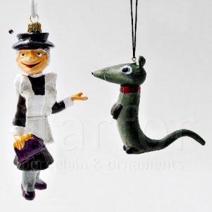 Набор елочных игрушек в подарочной коробке Лариска Ко мне