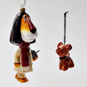 Набор елочных игрушек в подарочной коробке Лев Чандр и Тобик
