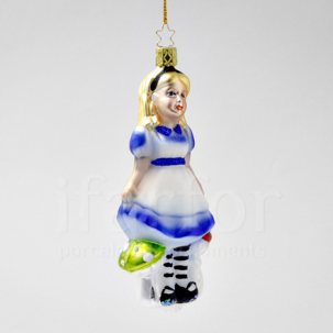 Елочная игрушка Алиса в стране чудес. Алиса
