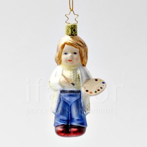 Елочная игрушка Невинные сердца. Маленький художник