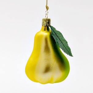 Елочная игрушка Ягоды и фрукты. Груша