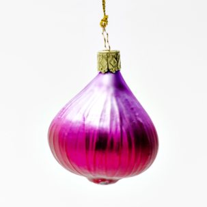 Елочная игрушка Красный лук