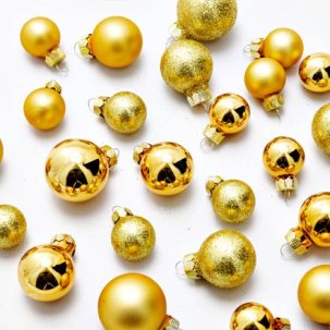 Набор елочных игрушек Золото инков Шар