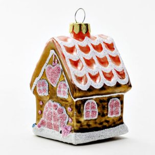 Елочная игрушка Пряничный домик