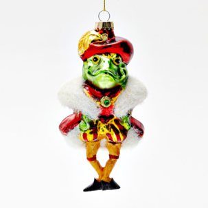 Елочная игрушка Принц-лягушонок
