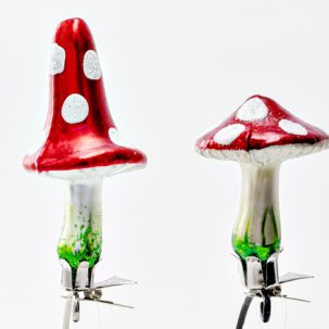 Набор елочных игрушек в подарочной коробке Рождественский лес