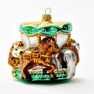 Елочная игрушка Карусель