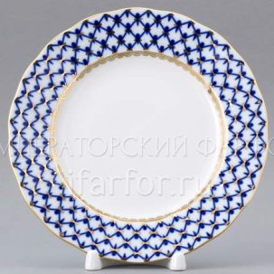Тарелка десертная Кобальтовая сетка