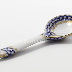 Ложка Кобальтовая сетка Сувенирная