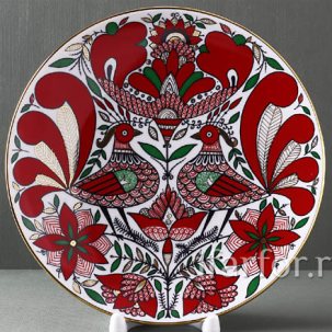 Тарелка декор Сказочная птица