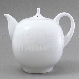 Чайник доливной Новгородский Белый н/к