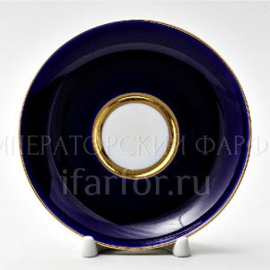 Блюдце чайное Ночь Эллипс средняя