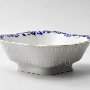 Салатник 4 порц. квадр. Колокольчики Молодежная