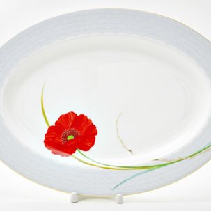 Блюдо овальное Маки Премиум