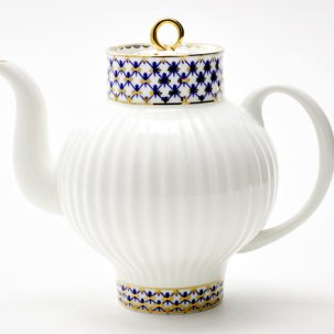 Чайник заварочный Кобальтовая сетка Волна