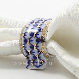 Кольцо для салфеток Кобальтовая сетка Молодежная 29 x 54 x 46 мм.