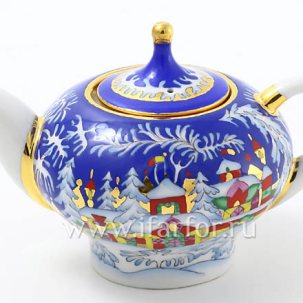 Чайник заварочный Зимняя сказка Новгородский