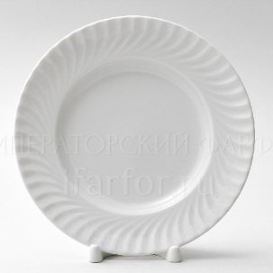 ТАРЕЛКА мелкая 180 Витая Белый н/к