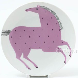 Тарелка декоративная Зорька