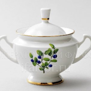 Сахарница Цветы и ягоды. Черника Айседора