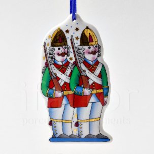Елочная игрушка Солдатики