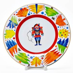 Тарелка мелкая Принц Щелкунчик