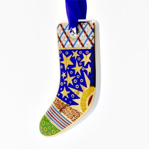 Елочная игрушка Носочек Колядки