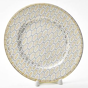 Тарелка плоская Саламандра Грей