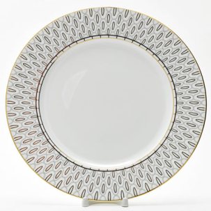 Блюдо круглое Саламандра Грей Премиум