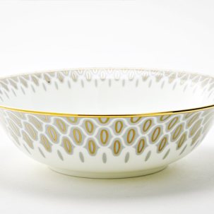 Салатник Саламандра Грей Премиум