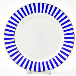 Тарелка плоская Да и нет. Лазурный