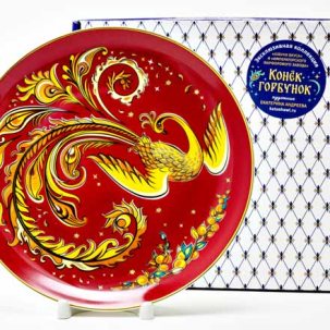 Тарелка декоративная Жар-птица