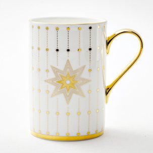 Бокал чайный Азур золотой Идиллия