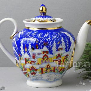 Чайник заварочный Зимняя сказка Весенняя