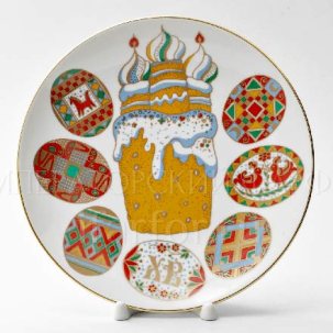 Тарелка декор Писанки