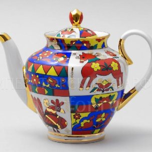 Чайник заварочный Народные узоры Весенняя