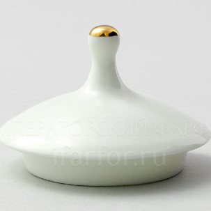 Крышка сахарница Золотая лента Яблочко