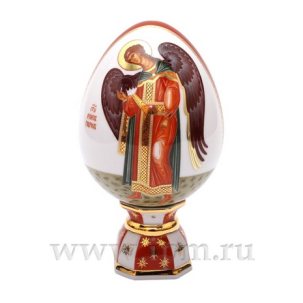 ЯЙЦО ПАСХ.б.р. № 2 на подст. 155мм Архангел Гавриил