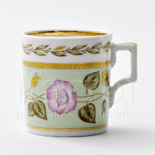 Чашка чайная Нефритовый фон 2 Гербовая