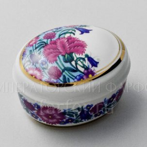 Туалетная коробочка Вечное лето Овальная