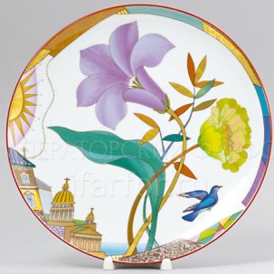 Тарелка декоративная Лиловый вечер