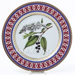 Тарелка декор Черемуха