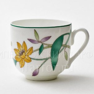 Чашка без блюдца Флорентийские цветы. Гвоздика и нарцисс Ландыш 2