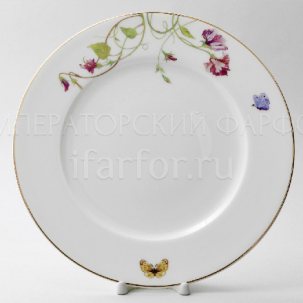 Тарелка плоская Цветущий горошек