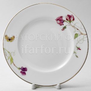 Тарелка плоская Цветущий горошек