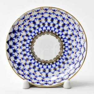 Блюдце кофейное Кобальтовая сетка Тюльпан