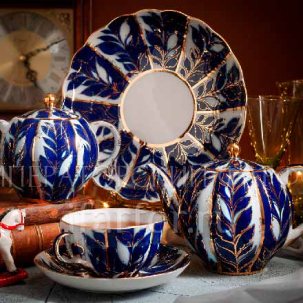 Сервиз чайный Зимний вечер 6/14 Тюльпан