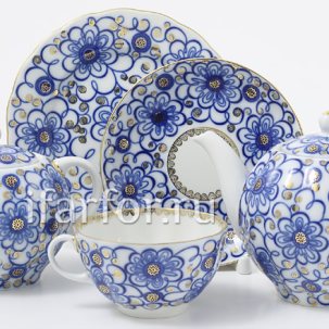 Сервиз чайный Вьюнок 6/20 Тюльпан