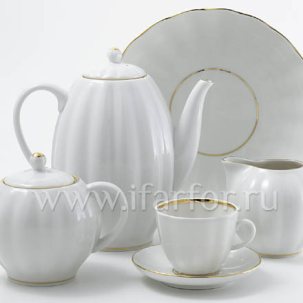 Сервиз кофейная Белоснежка 6/16 Тюльпан
