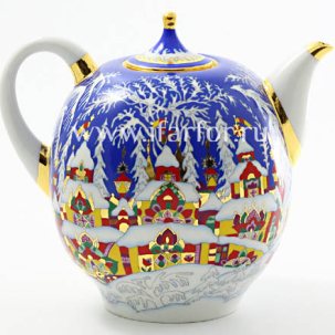 Чайник доливной Зимняя сказка Новгородский
